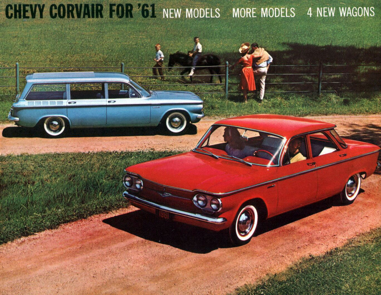 1961 Chevrolet Corvair Brochure Page 6